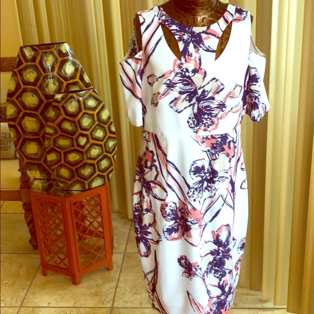 JAX Floral Print Dress